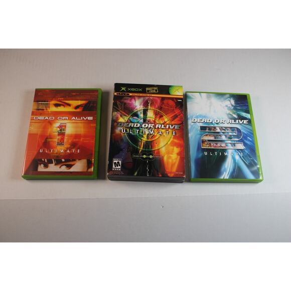 Dead or Alive Ultimate (Microsoft Xbox, 2004) Double Disk Collectors Edition CIB - Picture 1 of 13